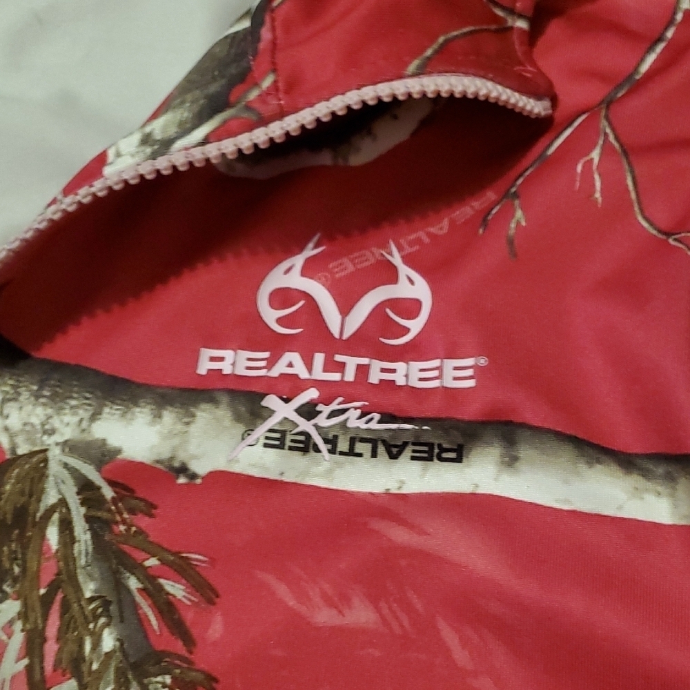 Realtree Pink and Brown Camouflage Half-Zip - Picture 3 of 9